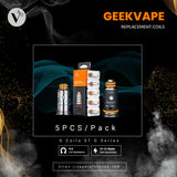 Geekvape G Coils ST G Series Replacement Coils (5PCS/Pack)