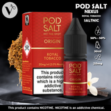 Pod Salt Origin - Royal Tobacco (Salt Nicotine)