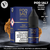 Pod Salt Origin - True Tobacco (Salt Nicotine)