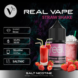 Real Vape - Straw Shake (Salt Nicotine)
