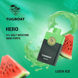 TUGBOAT - HERO Pod Kit Disposable Vape (8000 Puffs) ABU DHABI DUABI AL AIN RUWAIS SHARJAH KSA