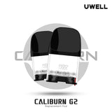 UWEEL Caliburn G2/GK2 Replacement Empty Cartridge (2PCS/Pack)