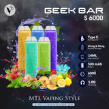 Geek Bar S6000 Disposable Pod Device 6000 Puffs