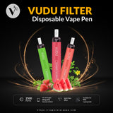 VUDU Filter Disposable Vape Pen 2500 Puffs