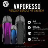VAPORESSO- Renova Zero 2 Kit System