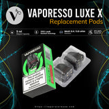 VAPORESSO Luxe X Replacement Pods (2PCS/Pack)