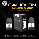 UWELL CALIBURN A2, A2S & AK2 Replacement Pods (4PCS/Pack)