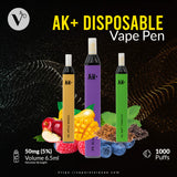 AK+ Arabisk  Disposable Vape Pod Pen 1000 Puffs