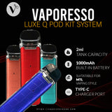 VAPORESSO - Luxe Q Pod Kit System