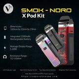 SMOK -  Nord X Pod Kit