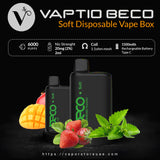 Vaptio Beco Soft Disposable Vape Box 6000 Puffs