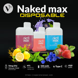 Naked 100 Max Disposable Vape Pod 4500 Puffs