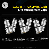 LOST VAPE UB Lite Replacement Coils (5PCS/Pack)